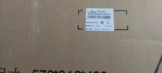 SHA256 Bitmain Antminer S19J 94. 3100W 29,5 J/TH für BTC-Bergbau