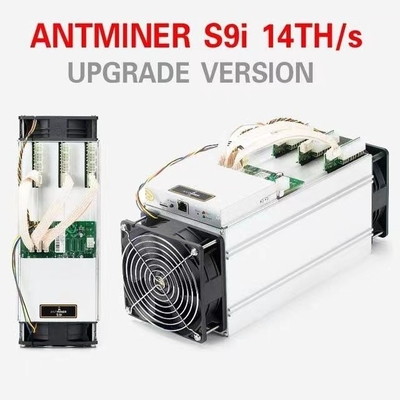 BTC Antminer S9i 14. aus zweiter Hand 1350W 75dB mit Chip 10nm SAMSUNG ASIC