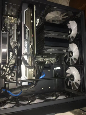 Grafikkarte 8G 1860MHz GDDR6X 850W MSI GeForce RTX 3070 Ti-SUPRIM X