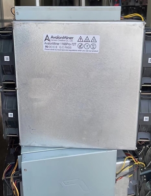 SHA256 Algorithmus Canaan Avalon Miner 3196W Avalon 1166 Pro-68T