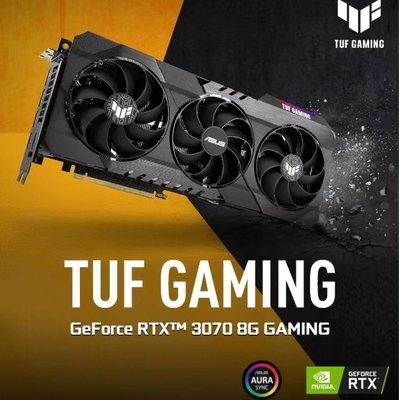 gebissene GDDR6 Ethereum virtuelle Maschine 14000MHz ASUS Geforce RTX 3070 TUF 8GB 256