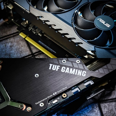 5888 CUDA ASUS GeForce TUF RTX 3070TI 8GB 290W 14000MHz alle Superkälte