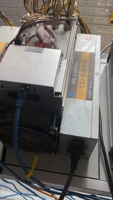 Verwendeter Lite-Münzen-Bergmann 942W Bitmain Antminer L3++ 550M 6.5Kg