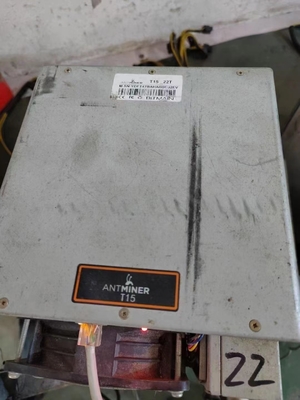 Bergwerksausrüstung 1541W Cryptocurrency aus zweiter Hand Bergbau Bitmain Antminer T15 23. BTC