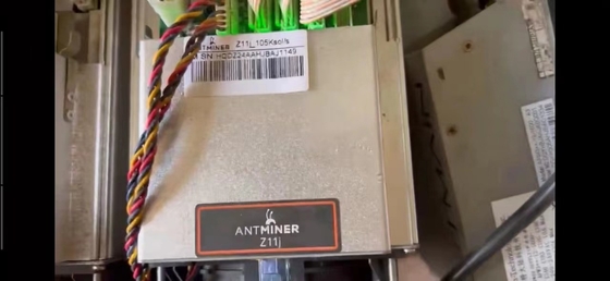 Bergmann 105ksol/S Bitmain Antminer Z11j 1418W ZEC 228×134×279mm