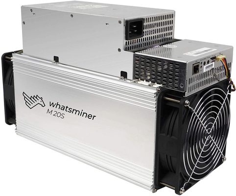 Zweite Hand-Asic Whatsminer M20S 70. 3500W Klassiker Wechselstroms 200V 300V einröhrig