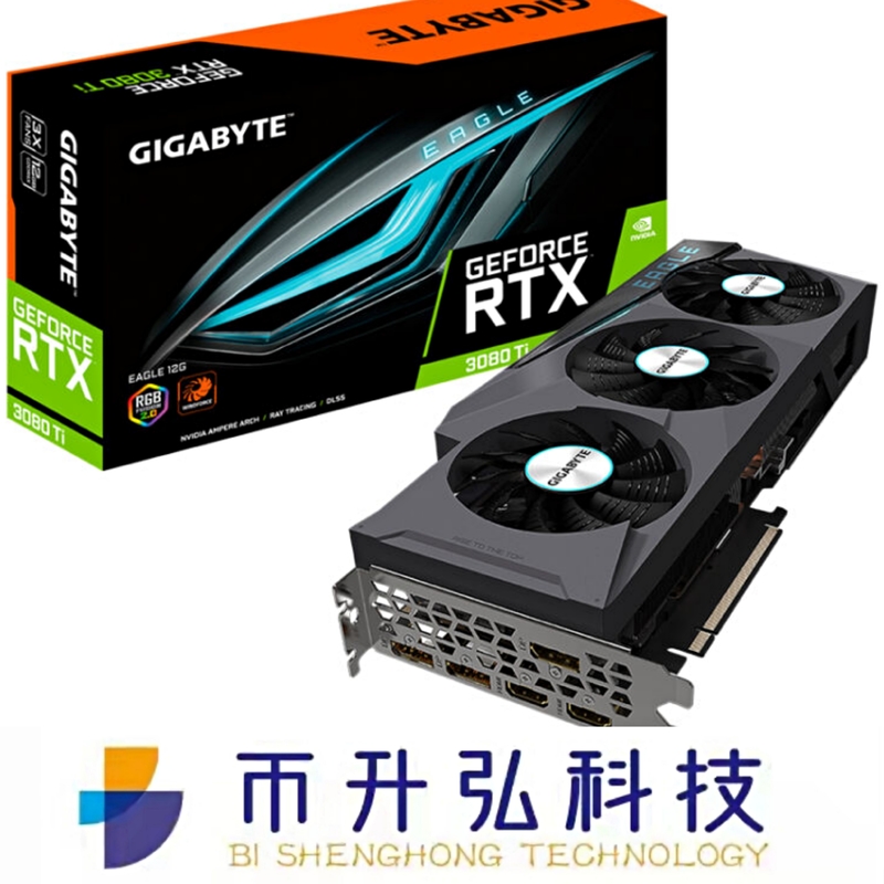 10240 GIGABYTE GeForce RTX 3080Ti EAGLE 12GB CUDA-Bergbau-Rig Grafikkartes GA102