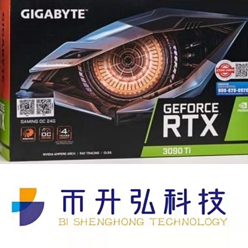 Ti GIGABYTE GeForce-Bergbau-Rig Grafikkartes RTX 3090 Bit OCS 24GB NVIDIA 384